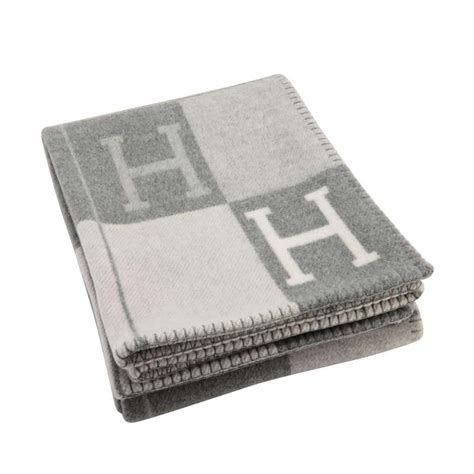 hermes avalon blanket replica grey|Hermes throw blanket etsy.